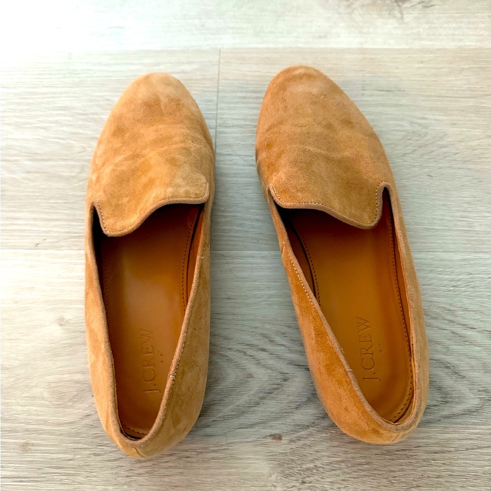 J.Crew Women’s Darby Tan Suede Loafers size 8 - Picture 4 of 6